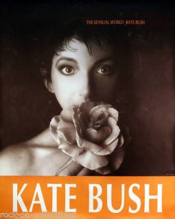 Kate Bush 1989 The Sensual World RARE Jumbo Poster