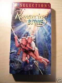 Romancing The Stone Michael Douglas Kathleen Turner 1997 VHS Classic