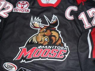 Mike Keane 2007 2008 Manitoba Moose Canada Tribute Authentic Jersey