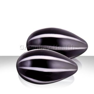 Glass Kegel PC Muscle Exercise Egg Ben Wa Balls Vaginal Tightening Duo
