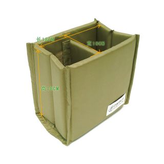 DSLR Camera Insert Partition Padded Folding Bag 104