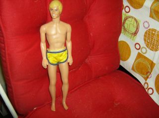 1968 Ken Doll by C Mattel Inc Great Shape