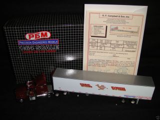 PEM H.F. Campbell Camel Express Kenworth W900 Tractor Trailer Truck