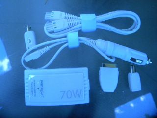 / Notebook DC power adapter, 70 watt, Kensington, universal supply