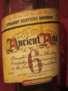 Ancient Age Kentucky Bourbon Dummy Display Bottle