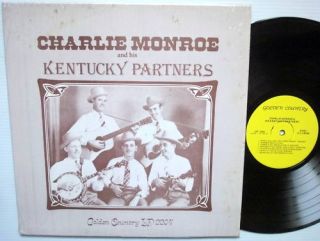 Charlie Monroe Kentucky Bluegrass LPS Lot of 8 1610