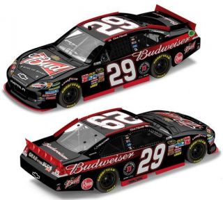 2012 Kevin Harvick 29 Budweiser 1 64 NASCAR Diecast New