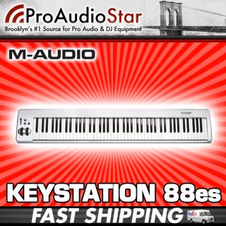 Audio Keystation 88ES 88 Key Keyboard MIDI Controller PROAUDIOSTAR