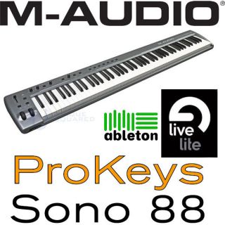 Audio Prokeys Sono 88 Key 88KEY Keyboard USB MIDI