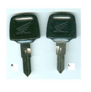 Honda Logo Rubber Head Helix Scooter Key Cut to Your Key Code