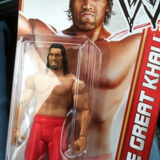 WWE Mattel The Great Khali Best of 2012 Figure Series WWF Raw