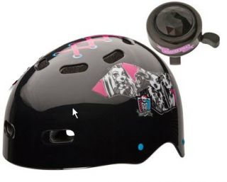 Monster High Kids Bicycle Helmet New