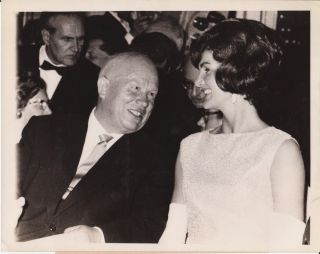 1961 Premier Nikita Khrushchev Smiles at Jackie Kennedy AP News