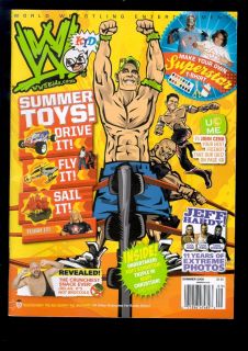 WWE Kids Magazine Summer 2009 John Cena Jeff Hardy