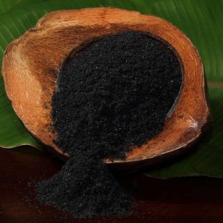 Hawaiian Black Lava Kilauea Fine Sea Salt 1 16 Oz