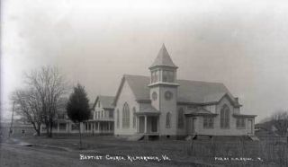 Kilmarnock VA Baptist Church Postcard Print
