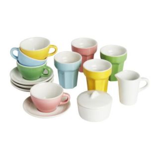 IKEA Duktig 10pc Kids Tea Party Cup Dishes Play Set New