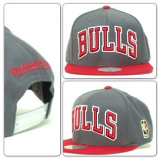 Ness Chicago Bulls Throwback Arch Snapback Hat Bred IV XI 2012 Kilroy