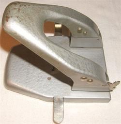 Vintage Mutual Punch Adjustable Manual 2 Hole Punch