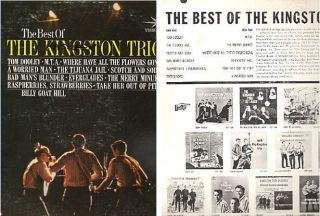 The Best of The Kingston Trio / 1962 / Album Cover