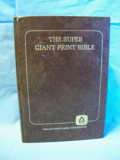 Super Giant Print New Testament Psalms Proverbs King James Version KJV