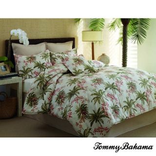 Tommy Bahama Bonny Cove 4 Piece Comforter Set w Bedskirt
