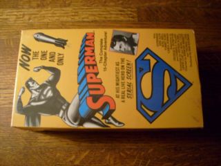 Superman VHS 15 Chapter Serial Kirk Alyn Noel Neill