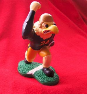 Football Collectible Herky The Hawk 4 Figurine Nile Kinnick 24
