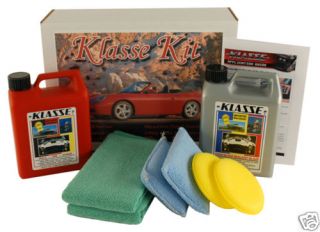 Klasse Super Size Kit 33 oz Car Wax Polish Sealant