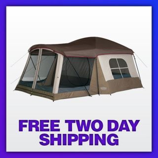 Brand New Wenzel Klondike 16 x 11 Feet 8 Person Family Cabin Dome Tent