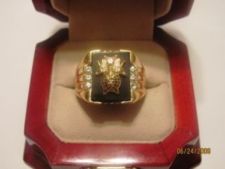 New Mens Knights of Columbus 4th Degree Crest Ring