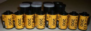 Kodak Gold 200 35mm Film 8 Rolls 24 Exposures