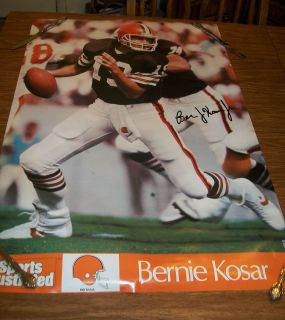 Sports Illustrated Bernie Kosar Poster Cleveland Browns