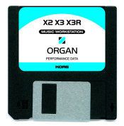 Korg x Series Organ Sound Card Disk X2 x3 X3R x 2 3 R