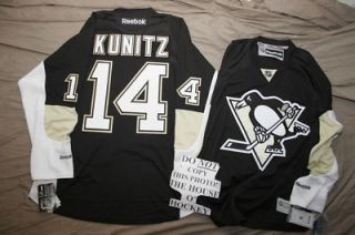 Chris Kunitz Pittsburgh Penguins Reebok Hockey Premier Hockey Jersey