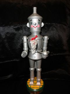 Kurt S Adler Wizard of Oz Tin Man Nutcracker Collector Series Oil Can