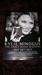 Kylie Minogue Abbey Road Sessions Album Cover Large Poster
