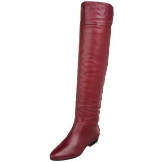 Pour La Victoire Malorie Red Over The Knee Boots Size 5 5 Retail $375