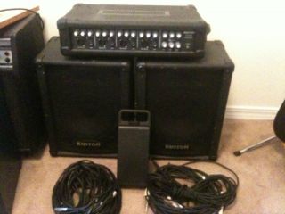 Loud Kustom 80 Watt PA System w Microphone and Cables