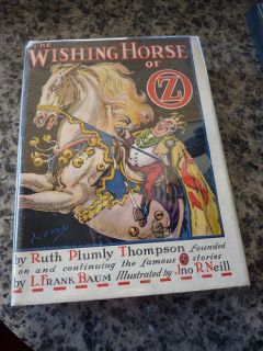 Horse of oz by Ruth Plumly Thompson L Frank Baum in Dust Jacket
