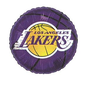 Lakers Mylar Balloon