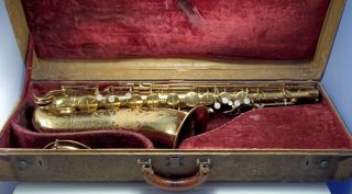 Vintage Ray Lammers Saxophone with Case