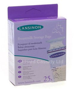 Lansinoh Breast Milk Breastmilk Storage Freezer Bags 50