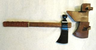 Cold Steel Tomahawk Riflemans Hawk Hammer End with Custom Sheath