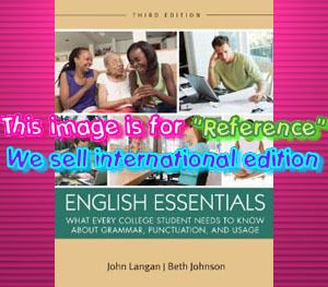 New English Essentials 3rd Edition John Langan 0073533327
