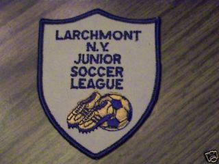 Larchmont N Y Junior Soccer League Sports Cap Patch