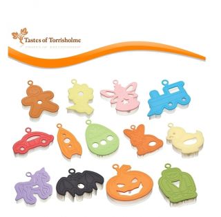 3D Soft Grip Children Safe Large Biscuit Pastry Cookie Cutters