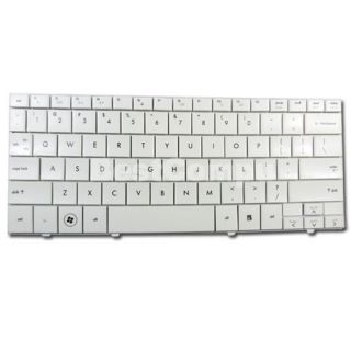 Compaq Mini 110c 110c 1000 US Laptop Keyboard White V100226ES1