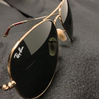 Ray Ban Sunglasses Aviator Gold Green Large Metal RB3025