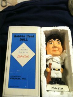 OFFER Golden Era Babe Ruth Bobble Bobbin Head w Box 1989 Nodders Inc